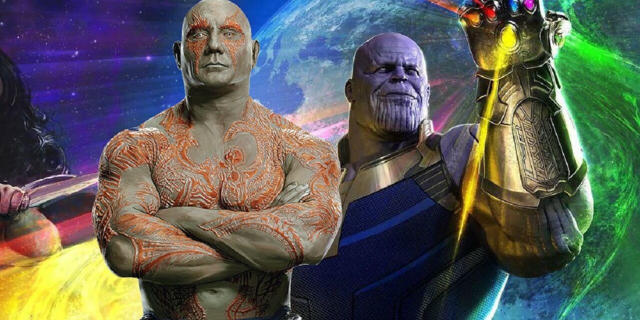Avengers: Infinity War – il rapporto tra Drax e Thanos è fedele ai fumetti