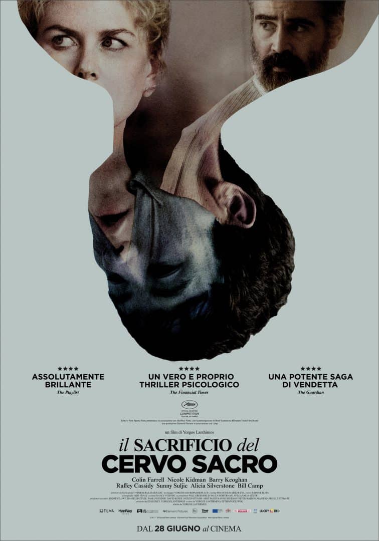 Il sacrificio del cervo sacro poster Cinematographe.it