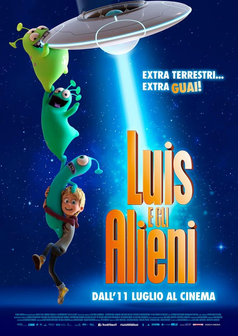Luis e Gli Alieni Poster Cinematographe.it