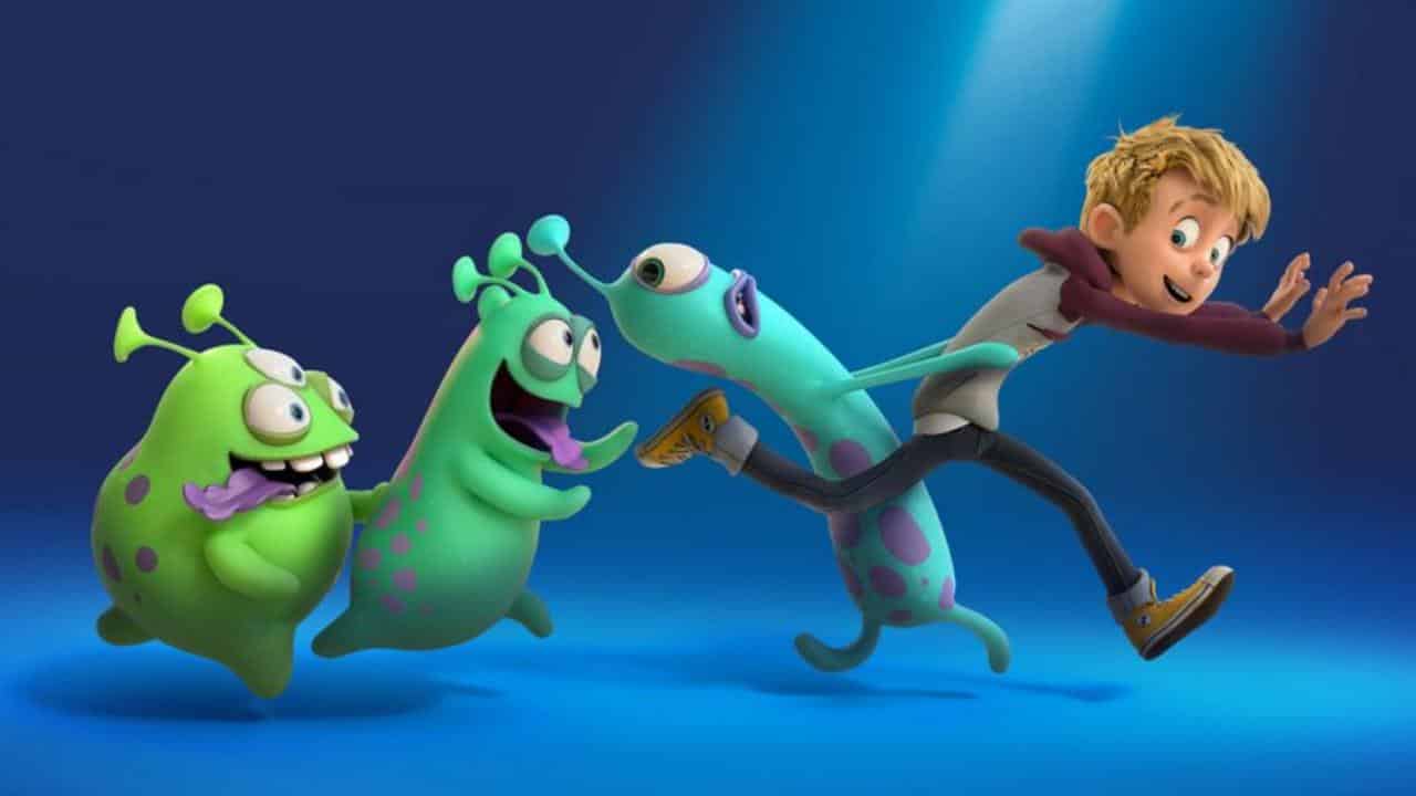 Luis e gli alieni: poster del film d’animazione da luglio al cinema