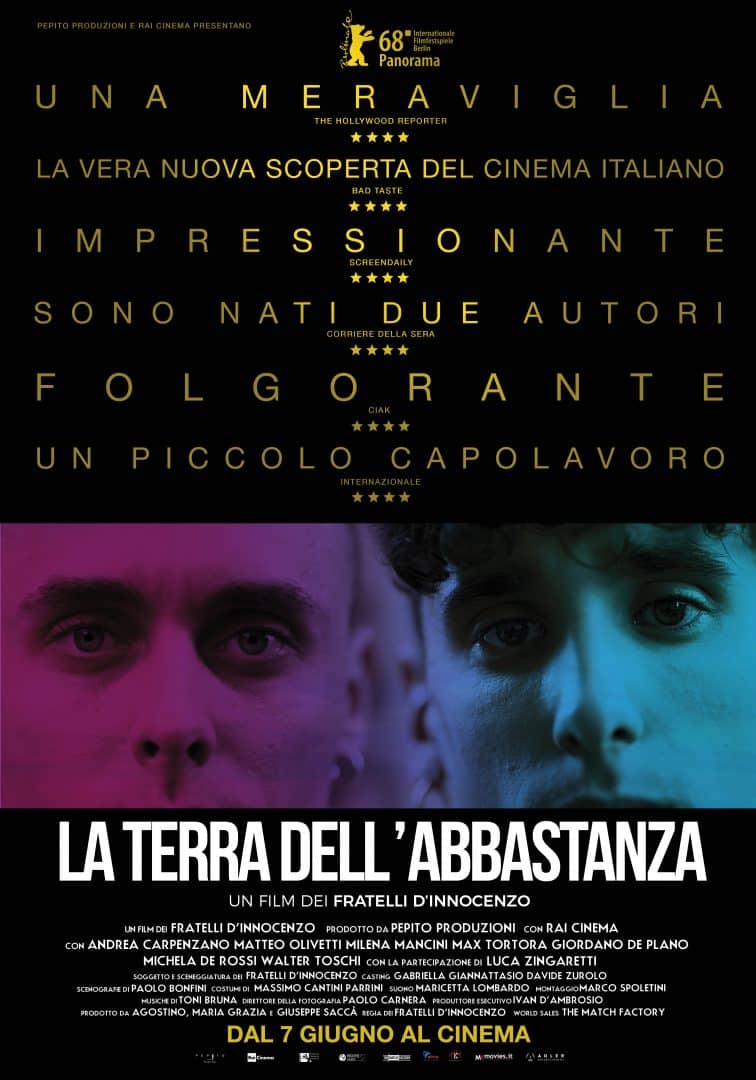 La terra dell'abbastanza poster Cinematographe.it