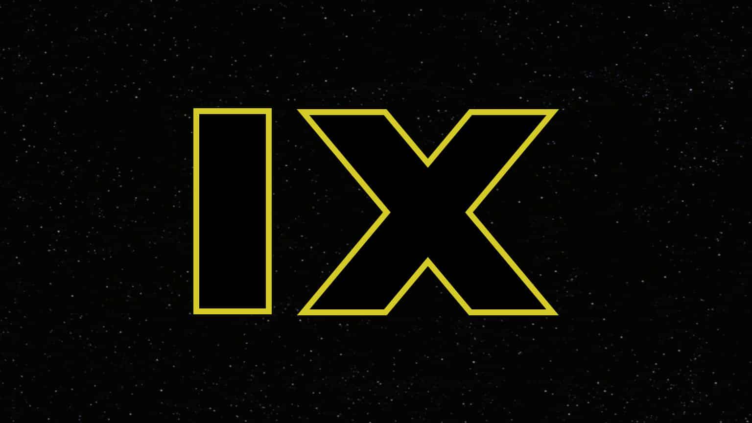 Star wars episode ix logo