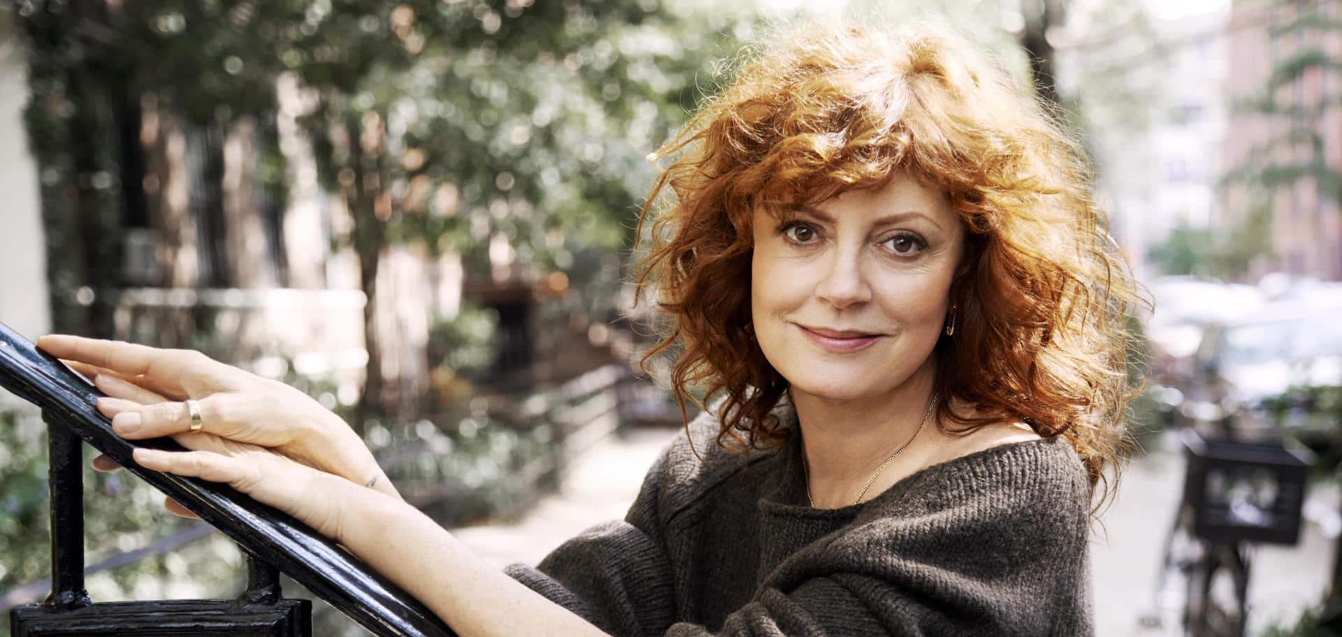 Susan Sarandon arrestata durante una protesta anti-Trump