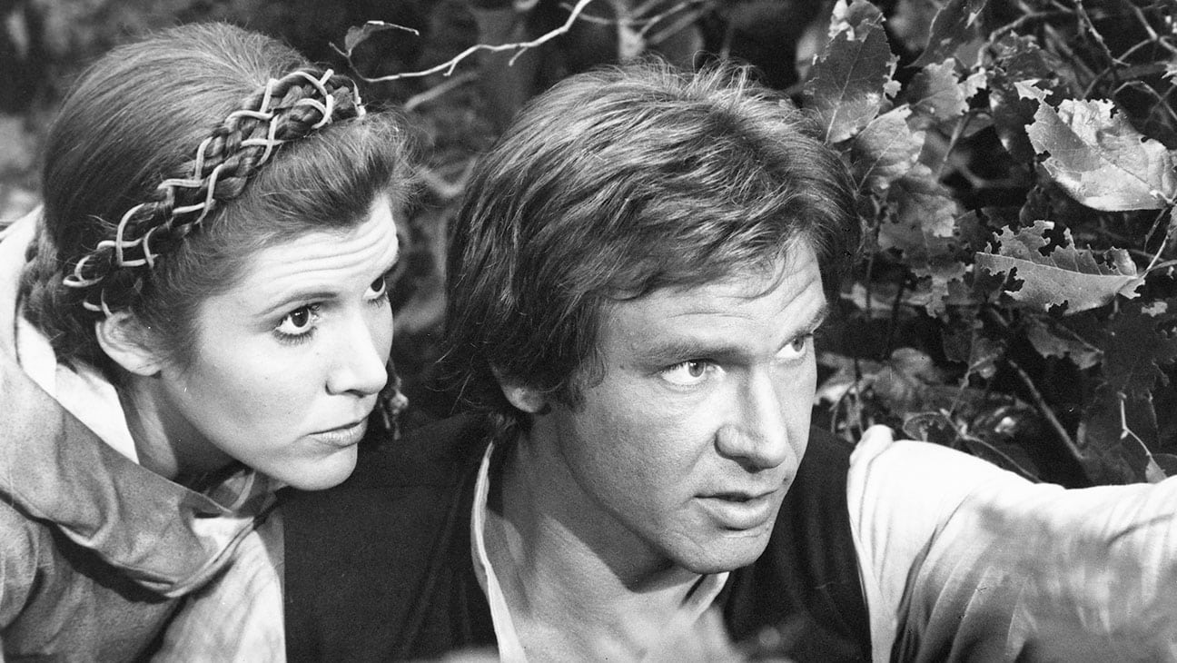 Carrie Fisher si pentì di aver rivelato della love story con Harrison Ford