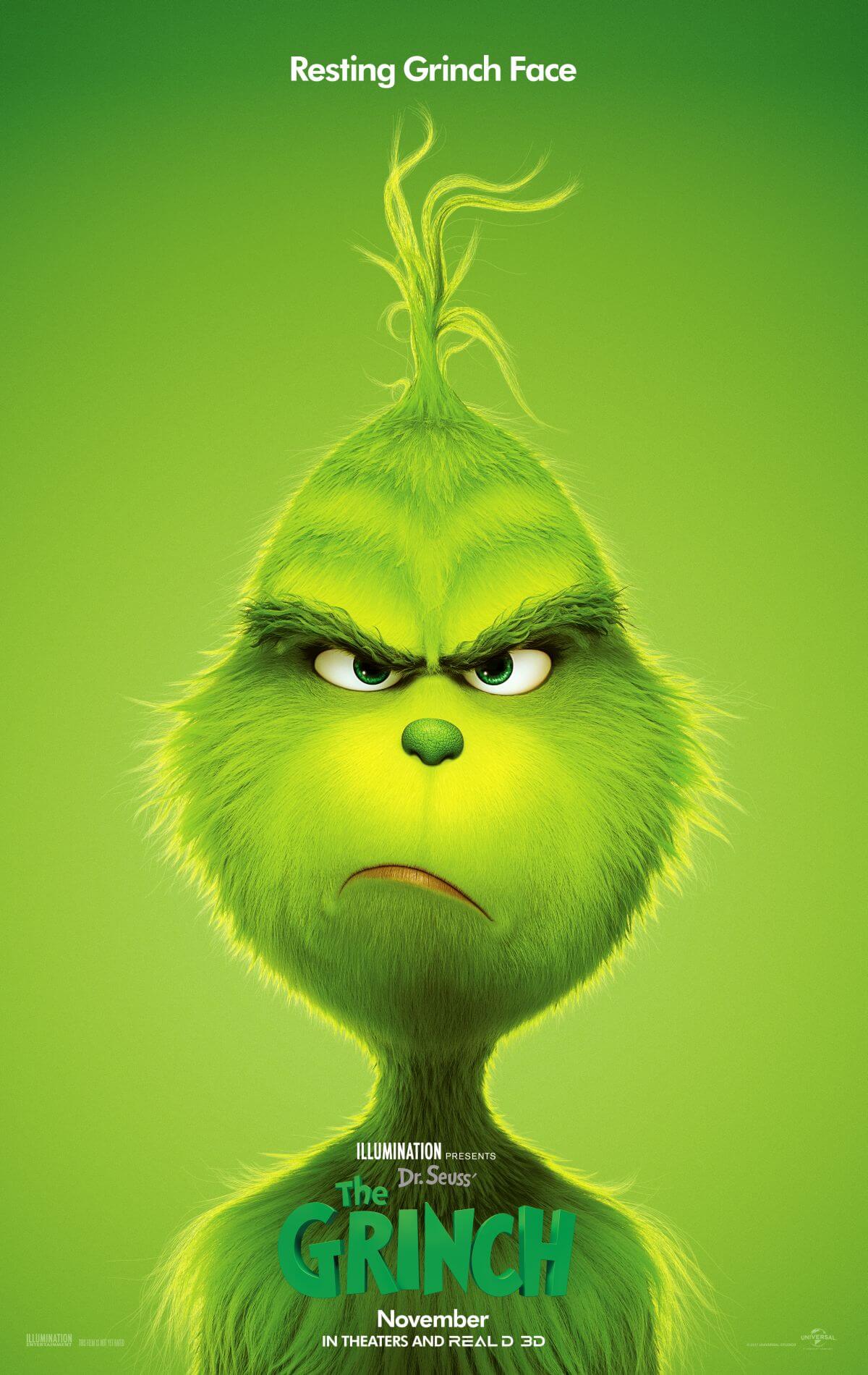 Il Grinch: la Illumination annuncia il nuovo trailer con un poster