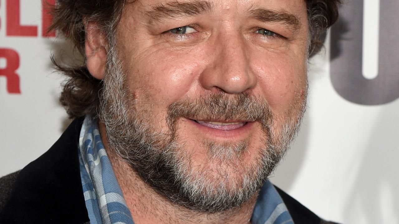 Russell Crowe alle prove notturne de Il Gladiatore al Colosseo