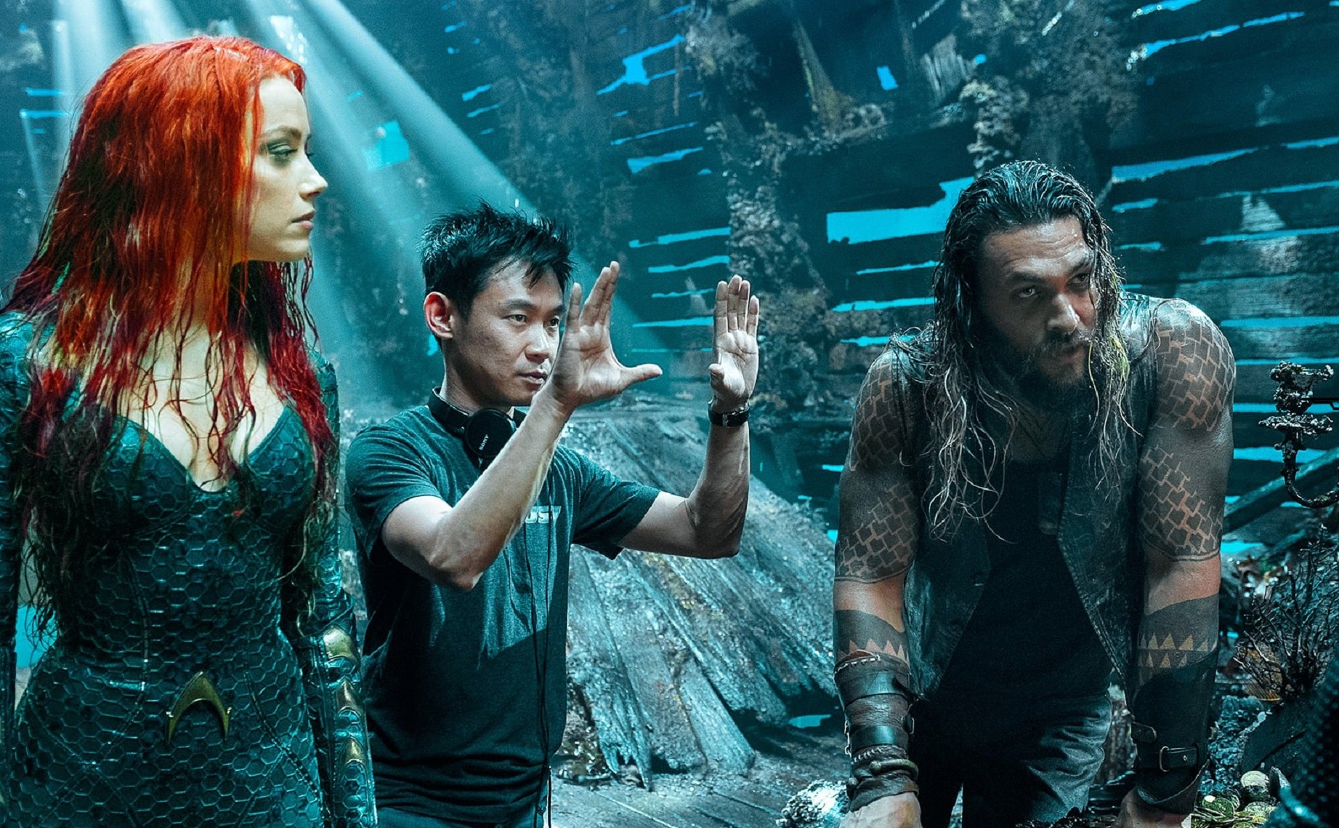 James Wan rivela i poster di Aquaman al San Diego Comic-Con 2018