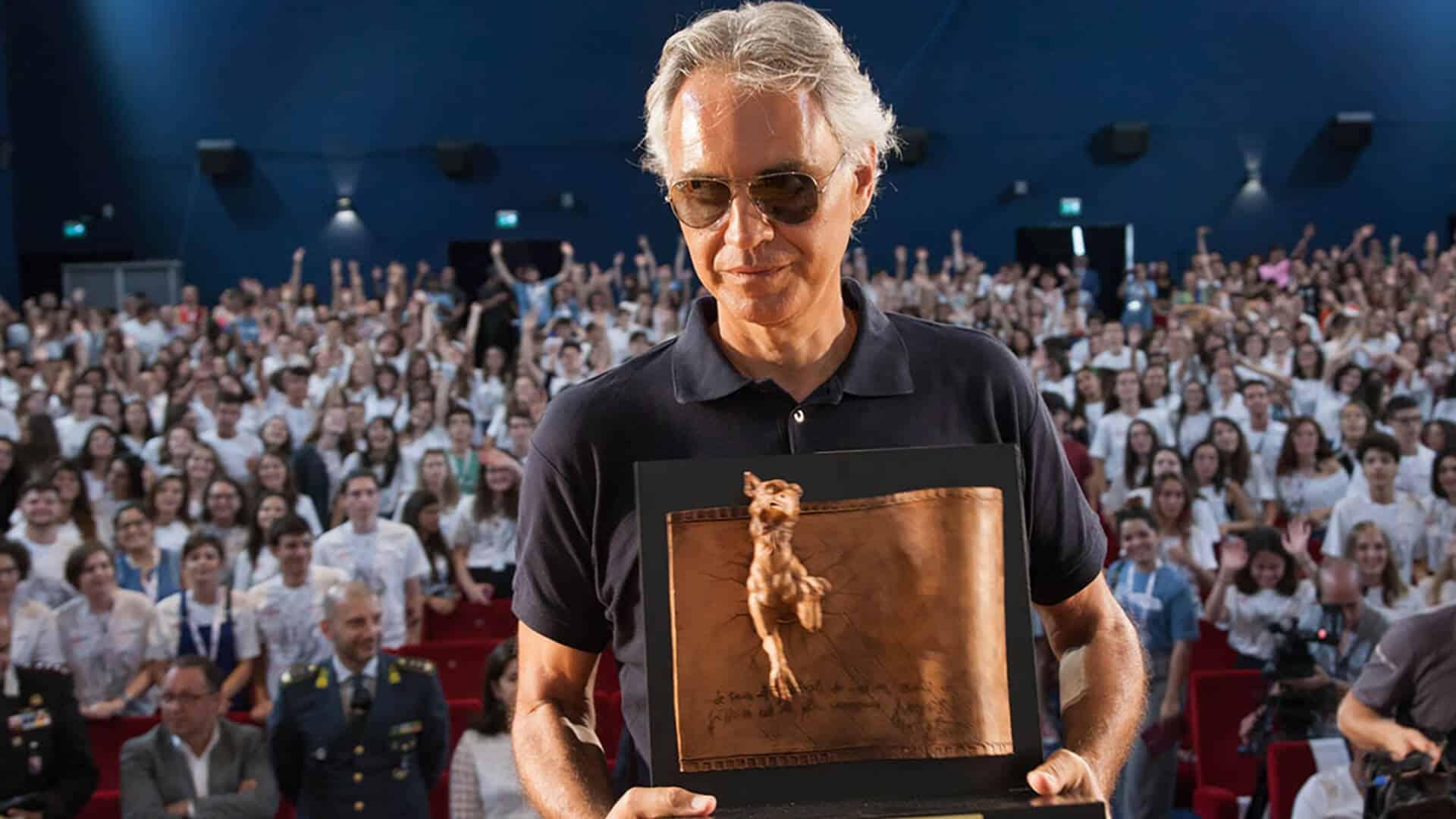 Giffoni 2018: Andrea Bocelli apre la prima giornata del Festival