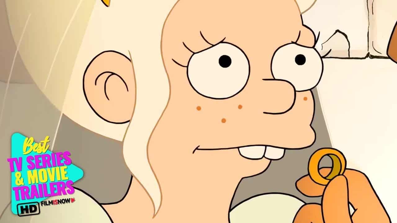 Disincanto: trailer della nuova serie animata di Matt Groening per Netflix