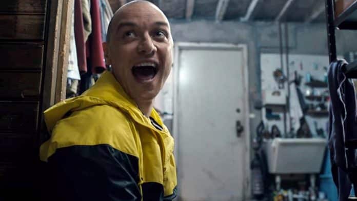 Film horror e thriller Glass: split scena finale
