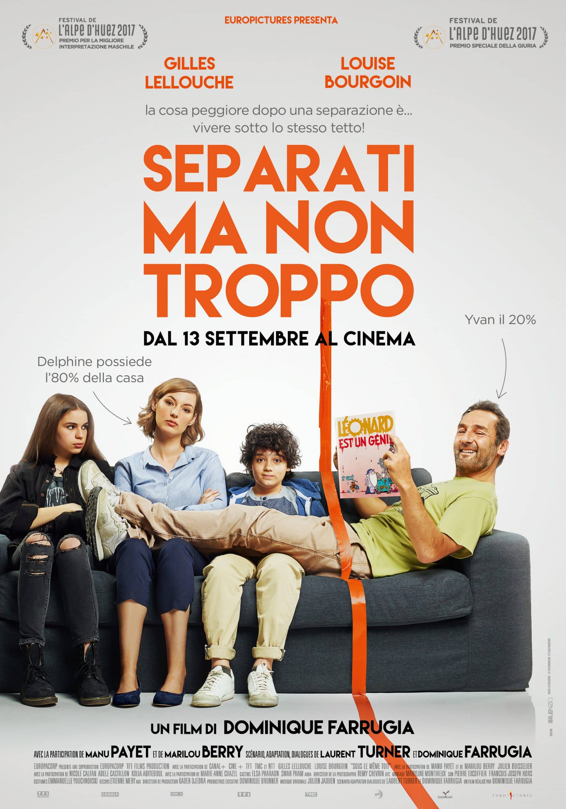 Separati ma non troppo poster Cinematographe.it