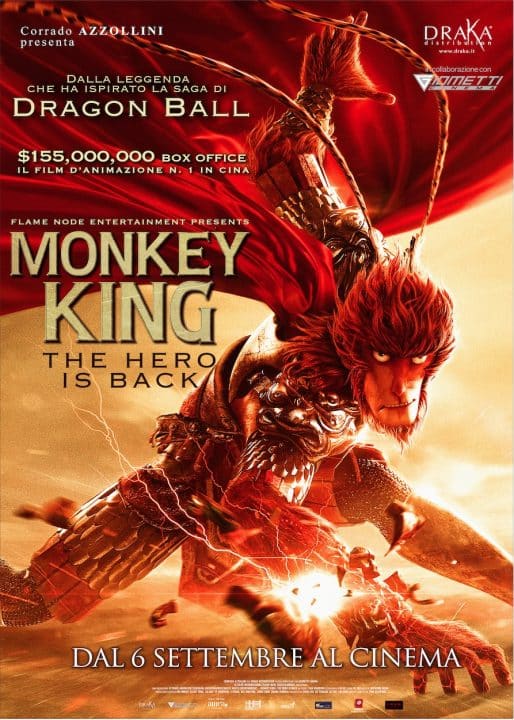 Monkey King - The Hero is back poster Cinematographe.it