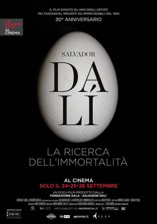 Salvador Dalí - La ricerca dell’immortalità poster Cinematographe.it
