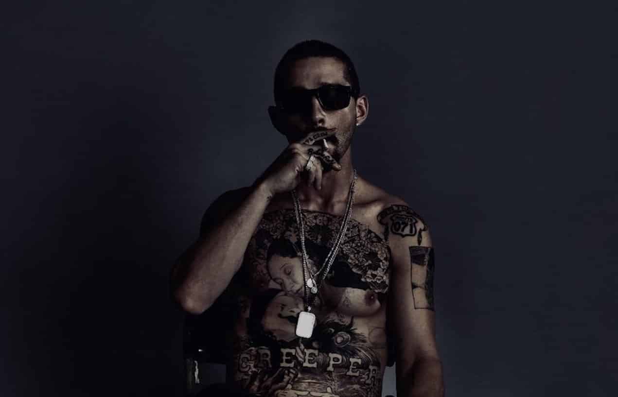 Shia LaBeouf e il suo look nella foto di Tax Collector di David Ayer