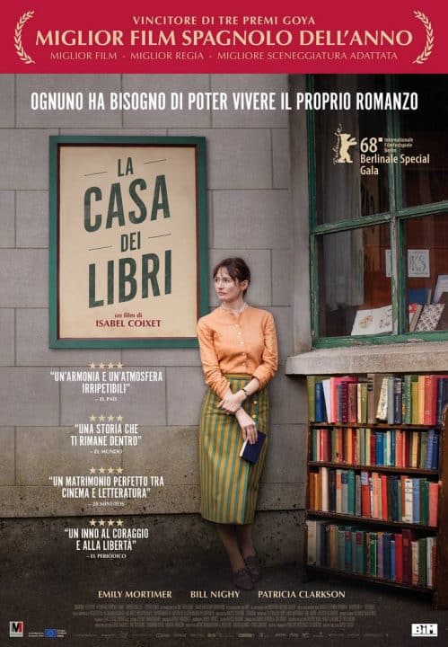 La casa dei libri poster Cinematographe.it