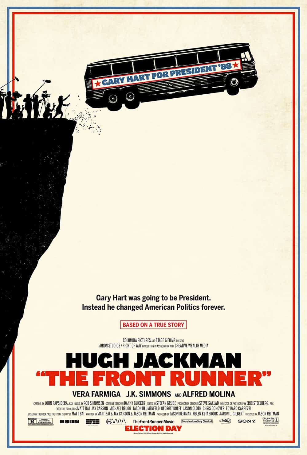 The Front Runner poster, cinematographe.it