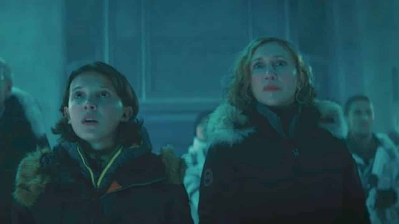 Godzilla: Vera Farmiga in una scena