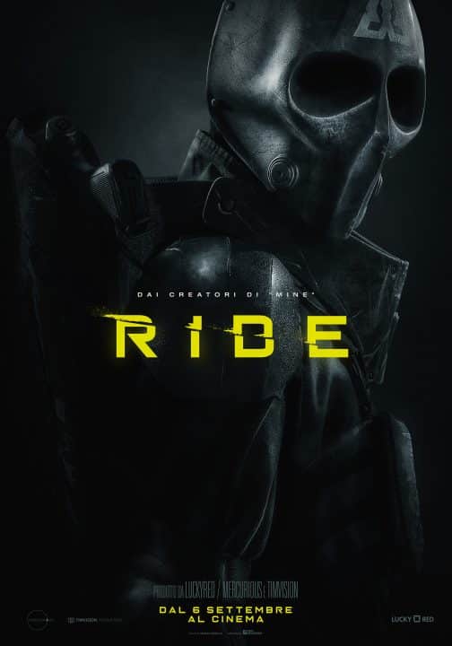 Ride character poster Dark Rider Cinematographe.it