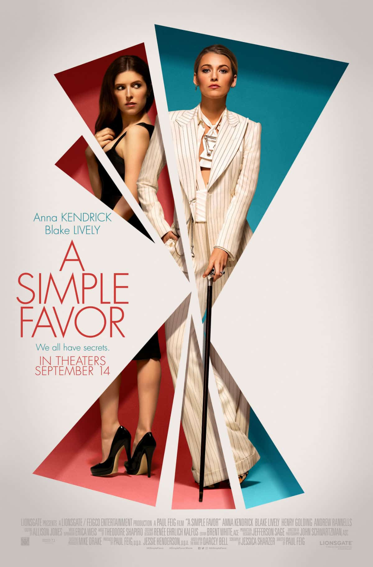 A Simple Favor Cinematographe