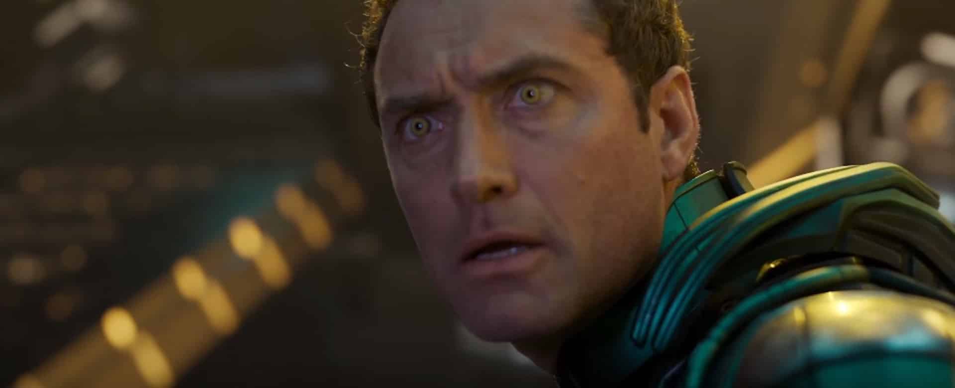 Captain Marvel: Jude Law sulle incredibili misure di sicurezza Marvel