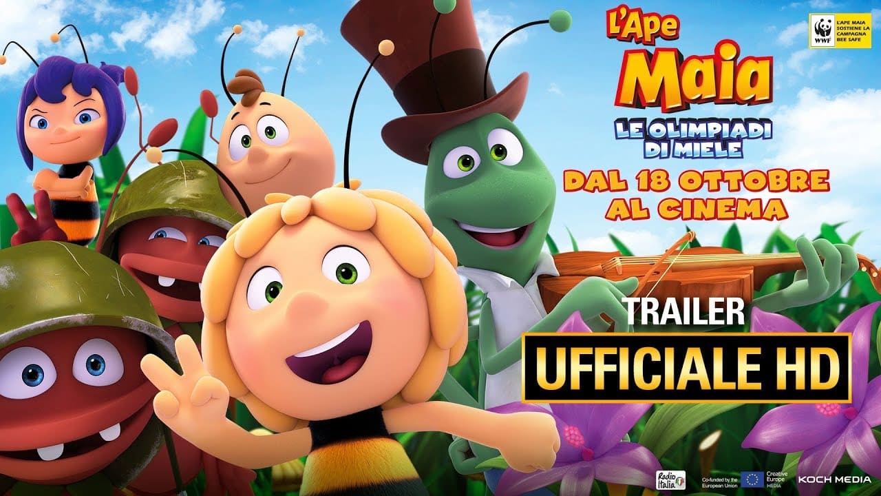 L’Ape Maia – Le olimpiadi di miele: il trailer ufficiale del film