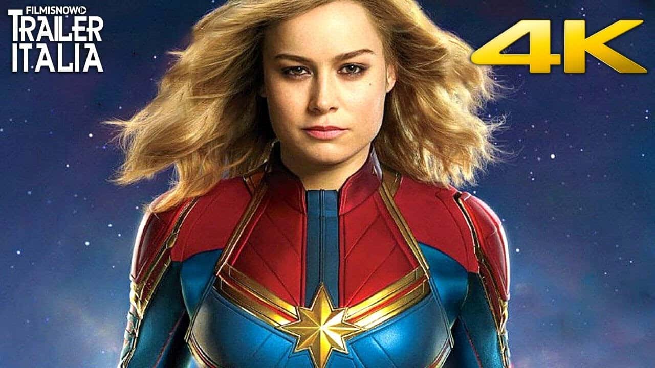 Captain Marvel: ecco il primo trailer italiano in 4K Ultra HD