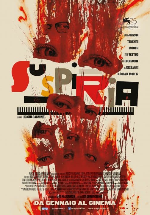 Suspiria poster Cinematographe.it