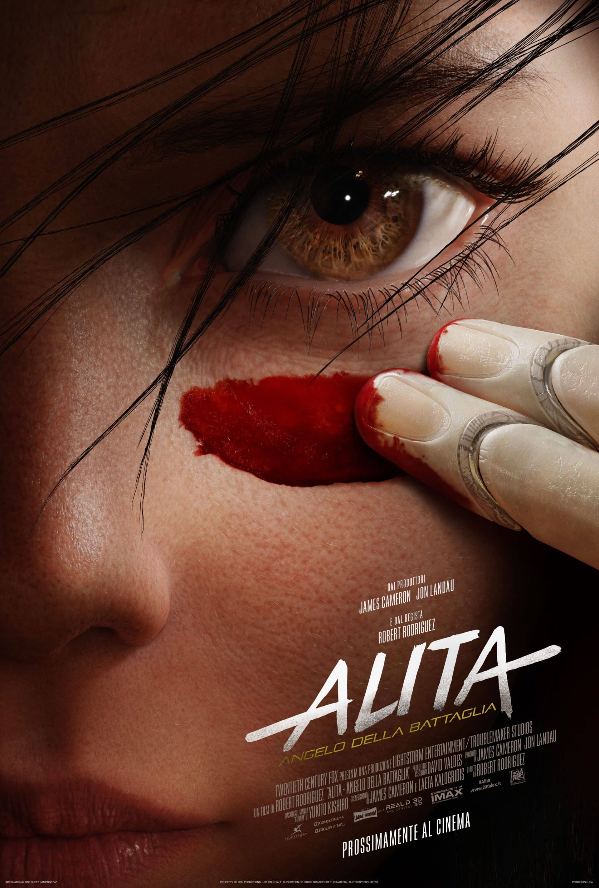 Alita - Angelo della Battaglia poster Cinematographe.it