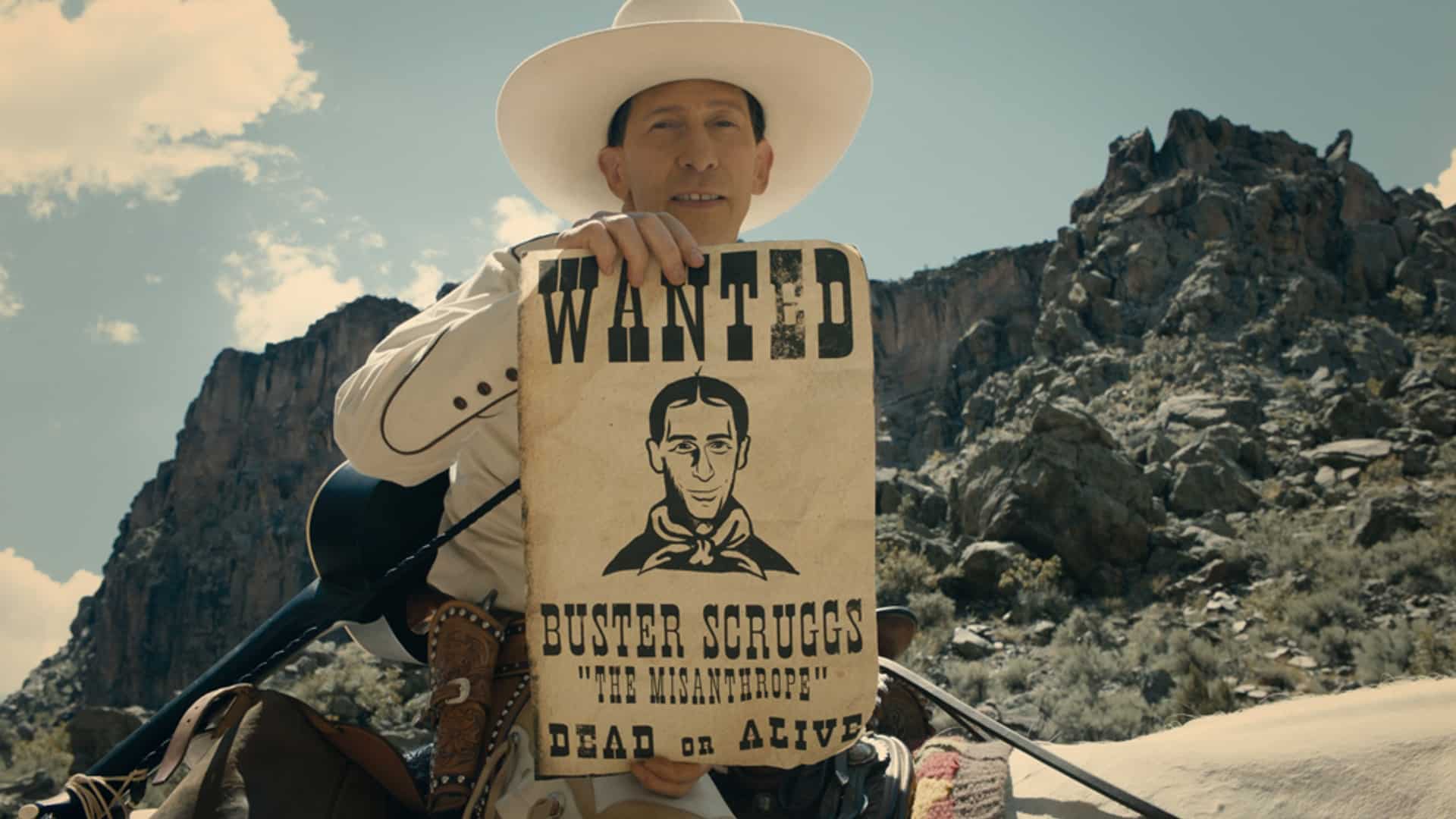 La Ballata di Buster Scruggs: il poster italiano del film dei fratelli Coen