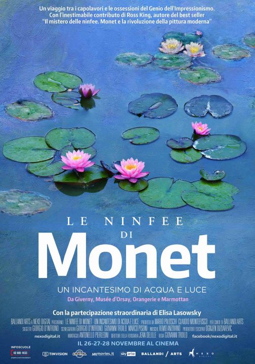 Le ninfee di Monet - Un incantesimo di acqua e luce poster Cinematographe.it