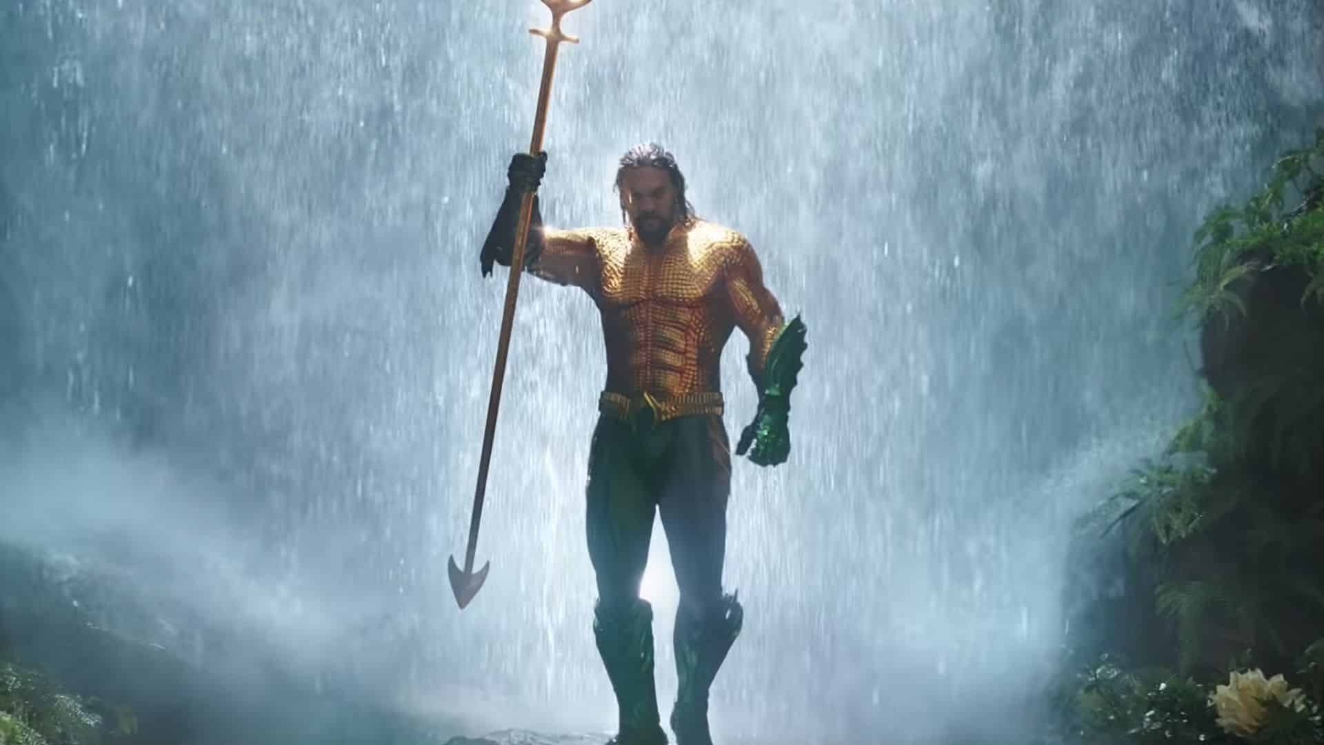 Aquaman: nel nuovo spot Jason Momoa crea delle enormi onde