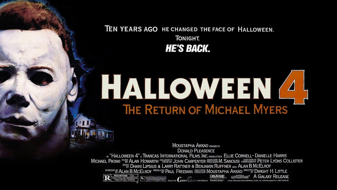 Halloween 4, poster del film