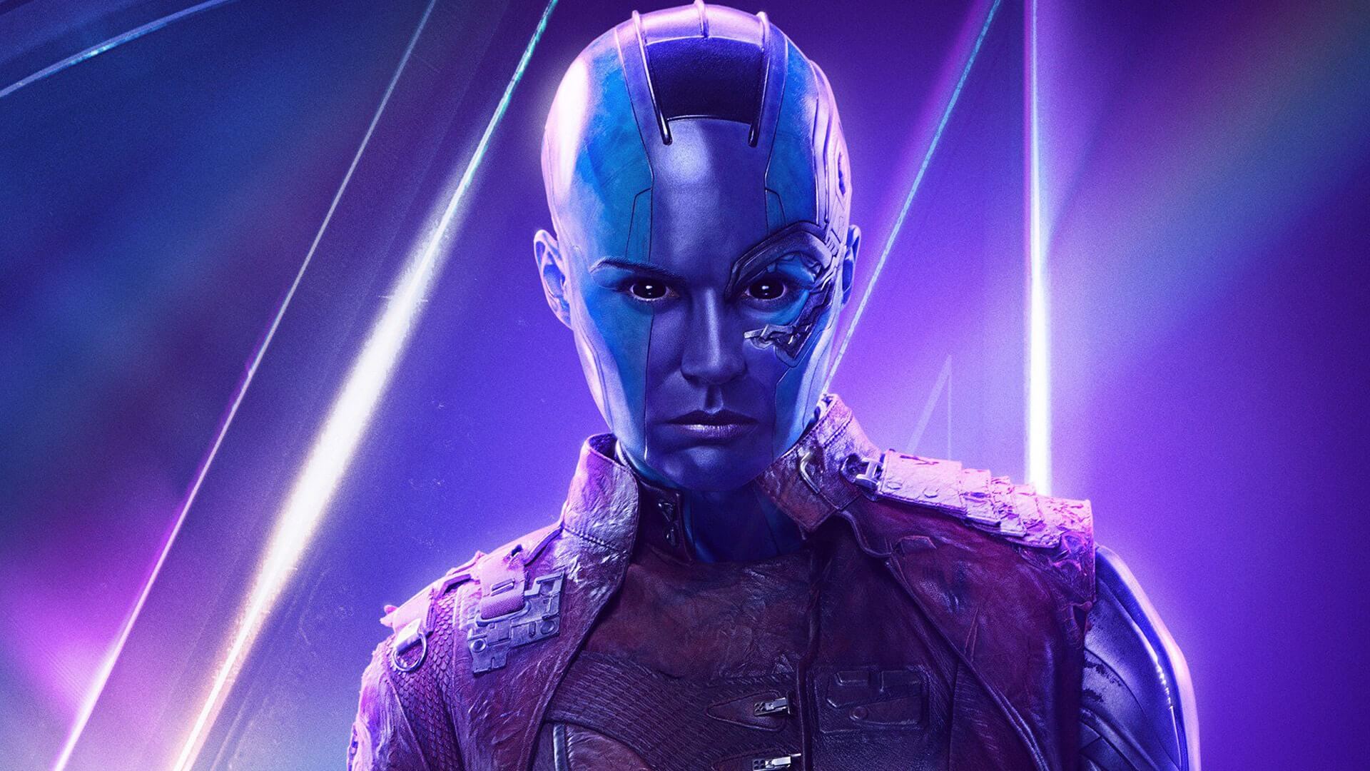 Avengers 4: ecco come Nebula ucciderebbe Thanos per Karen Gillian