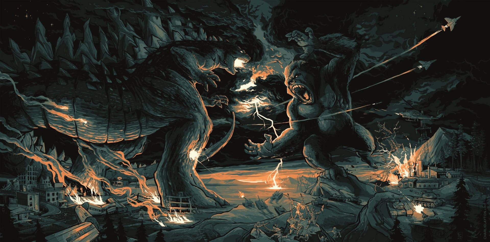 Godzilla vs Kong – rilasciata la prima immagine promo del film