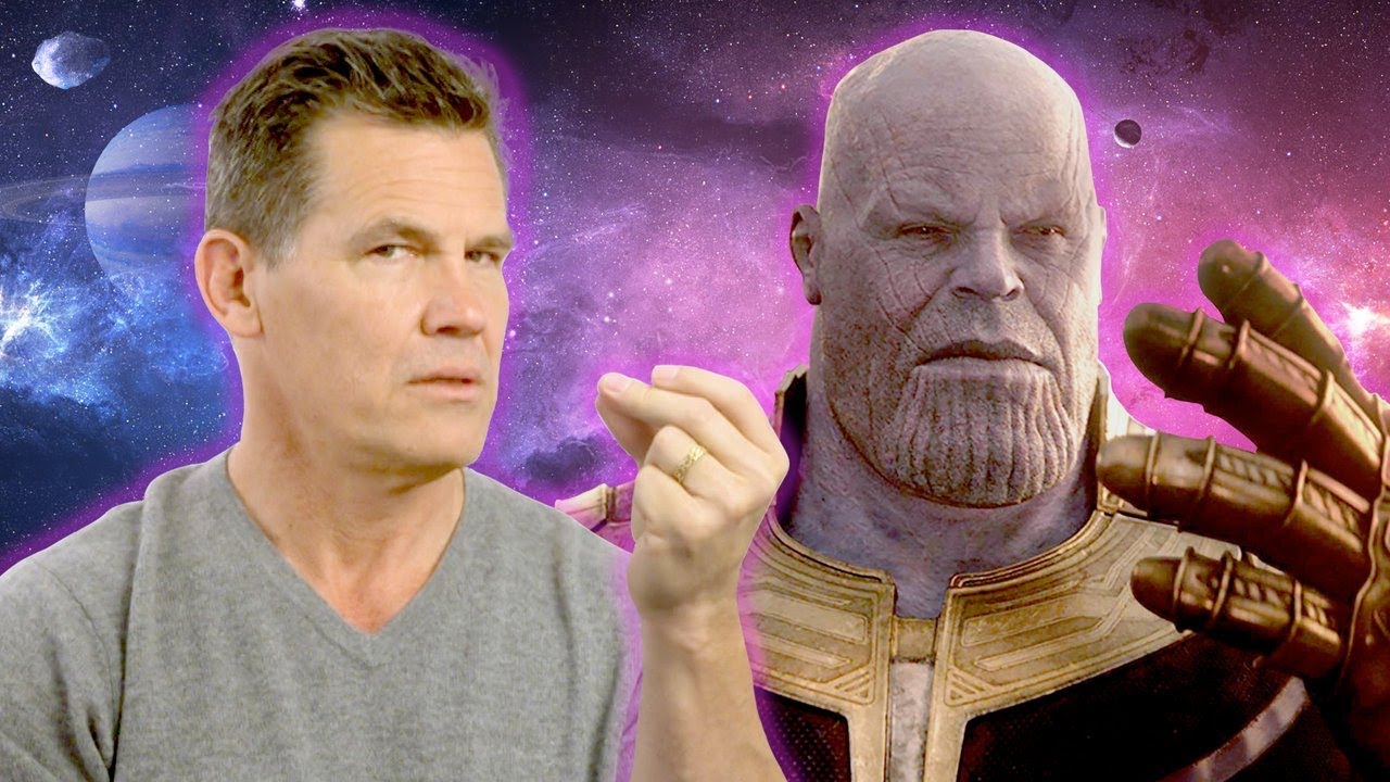 Avengers: Infinity War – Thanos ispirato a Josh Brolin in un concept art
