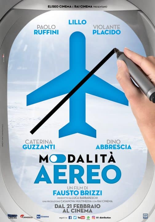 Modalità aereo poster Cinematographe.it