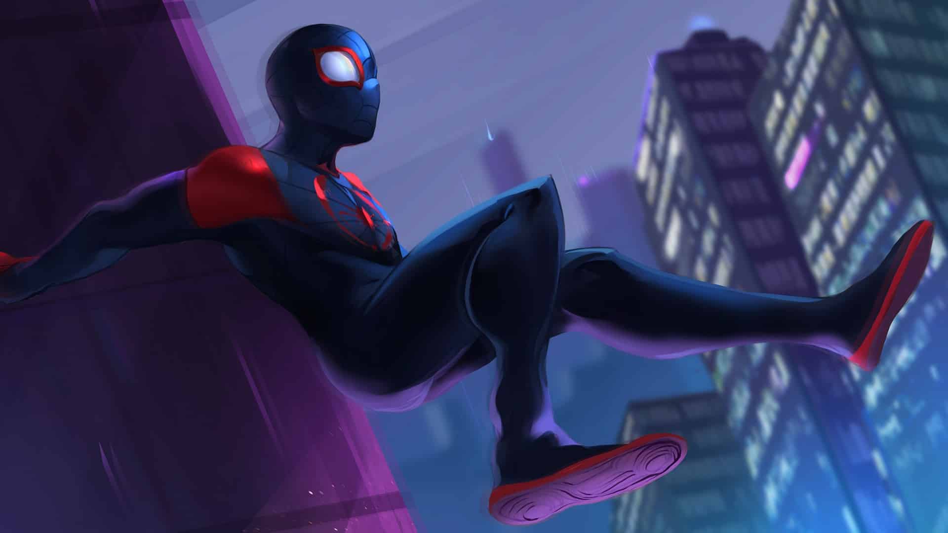 Spider-Man: nel fan poster Peter Parker e Miles Morales Vs. Venom