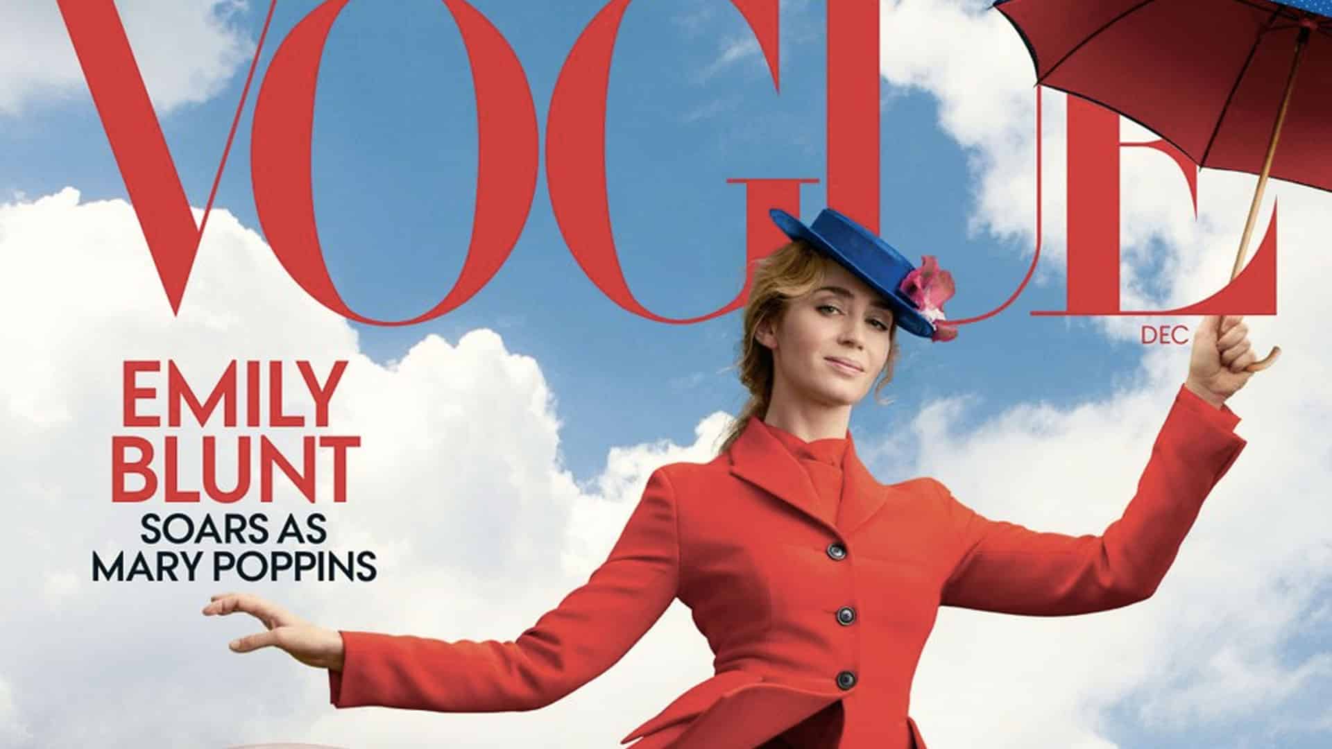 Il Ritorno di Mary Poppins: Emily Blunt è sulla copertina di Vogue