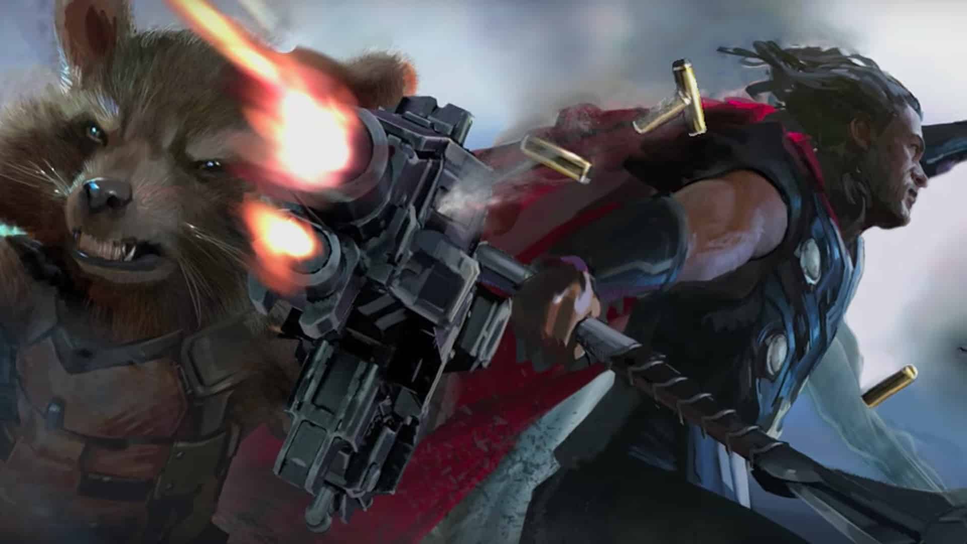 Avengers: Infinity War – Thor e Rocket hanno quasi combattuto serpenti giganti