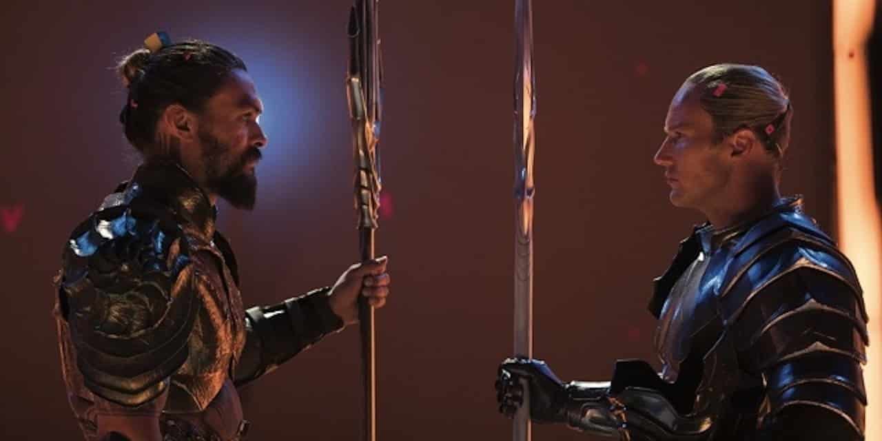 Aquaman: un concept art e foto BTS mostrano Arthur Vs. Black Manta