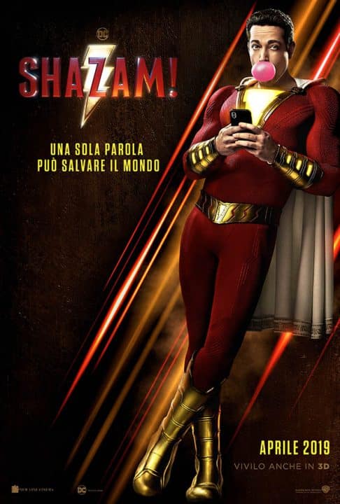 Shazam! poster Cinematographe.it