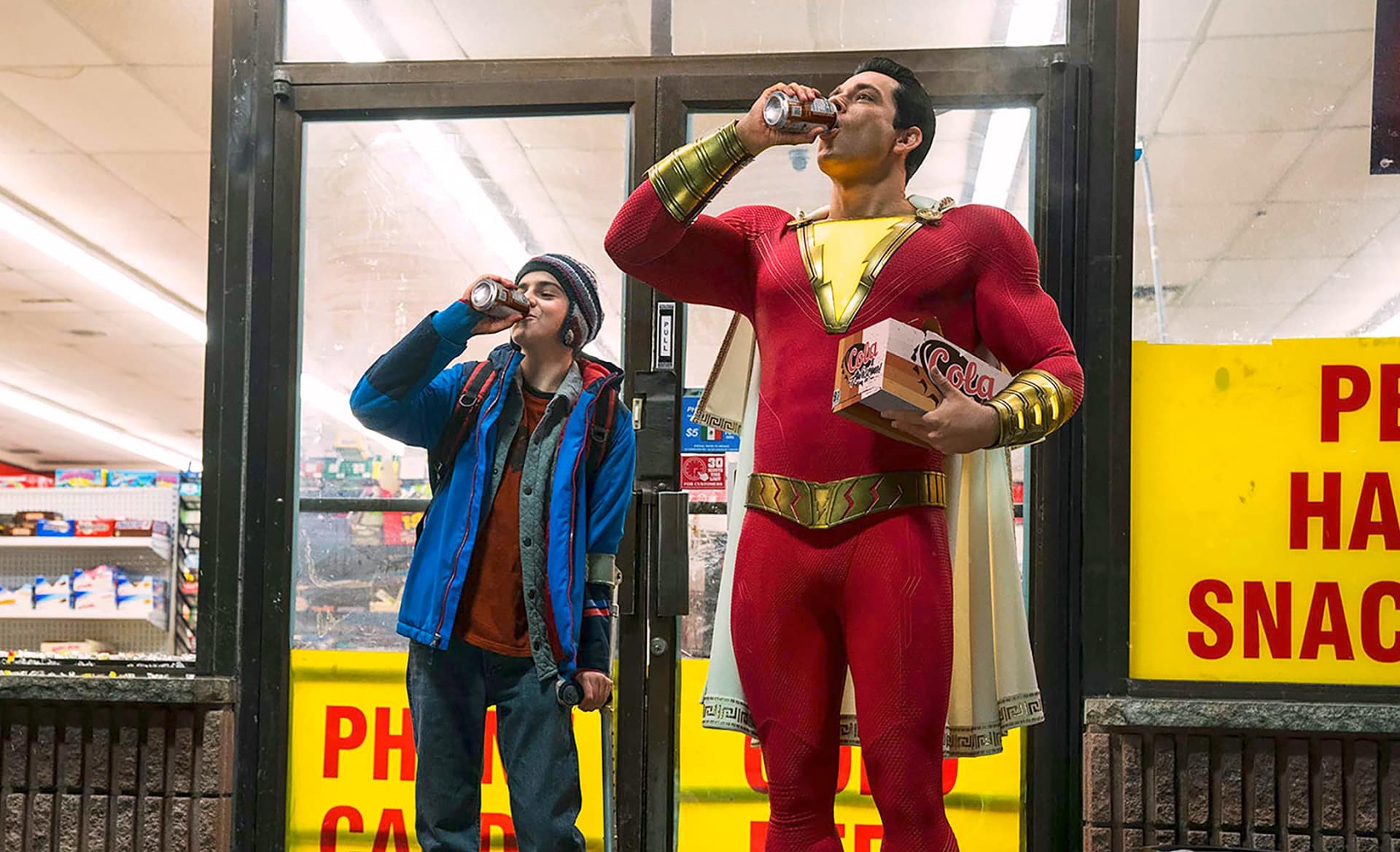 Shazam!: ecco le nuove foto in alta definizione del cinecomic!