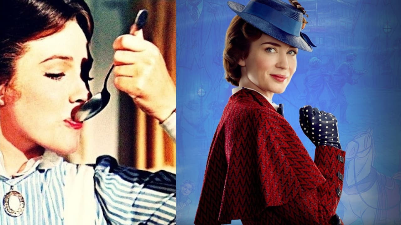 Mary Poppins e la magia del cibo con Julie Andrews ed Emily Blunt