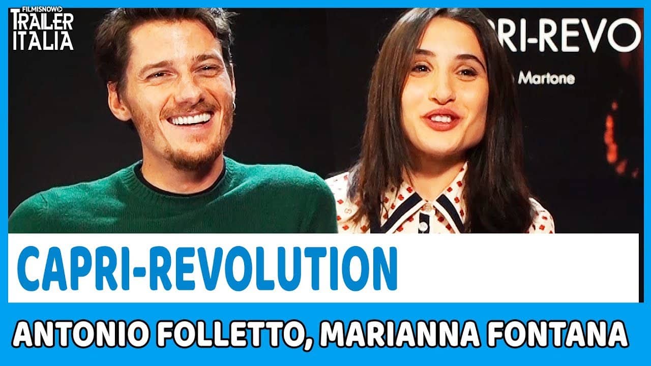 Capri-Revolution: intervista a Mario Martone, Marianna Fontana e Antonio Folletto [VIDEO]
