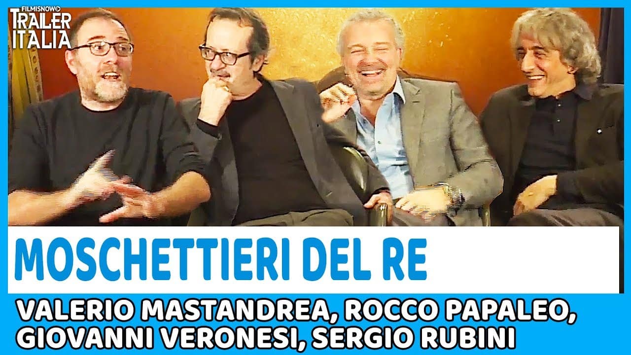 Moschettieri del re: intervista a Giovanni Veronesi e al cast del film [VIDEO]