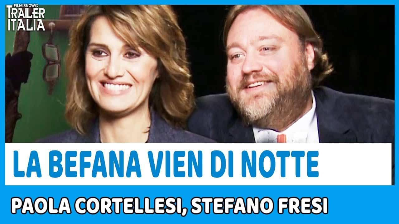 Paola Cortellesi e Stefano Fresi su La Befana vien di notte: “Allearci? Mai!” [VIDEO]