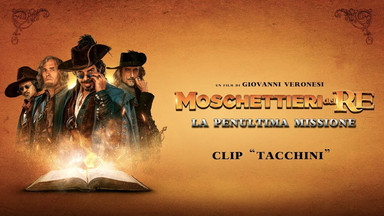 Moschettieri del re di Giovanni Veronesi, ecco la clip sui tacchini
