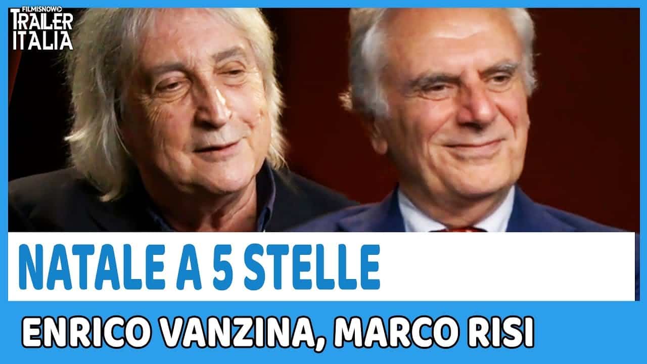 Natale a 5 stelle: intervista video a Enrico Vanzina, Marco Risi e al cast