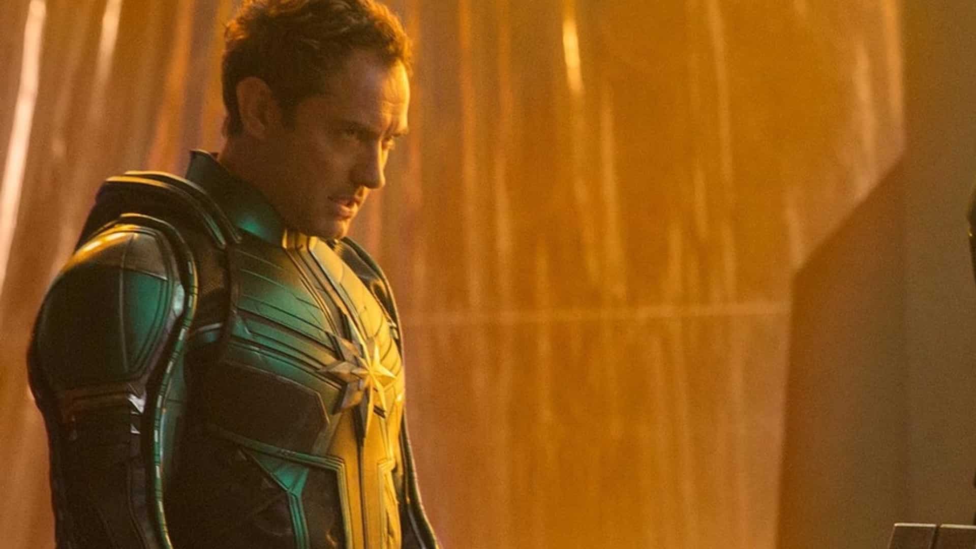 Captain Marvel: un filmato dietro le quinte rivela il ruolo di Jude Law