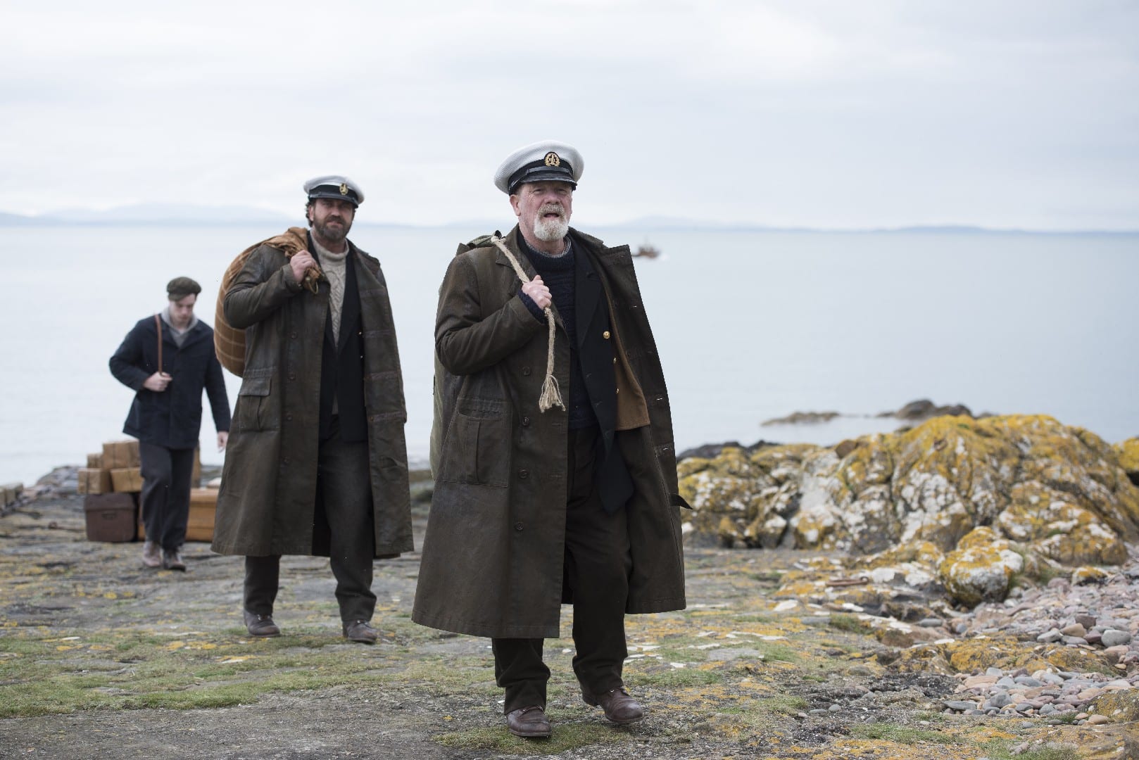 The vanishing – Il mistero del faro: il poster del film con Gerard Butler